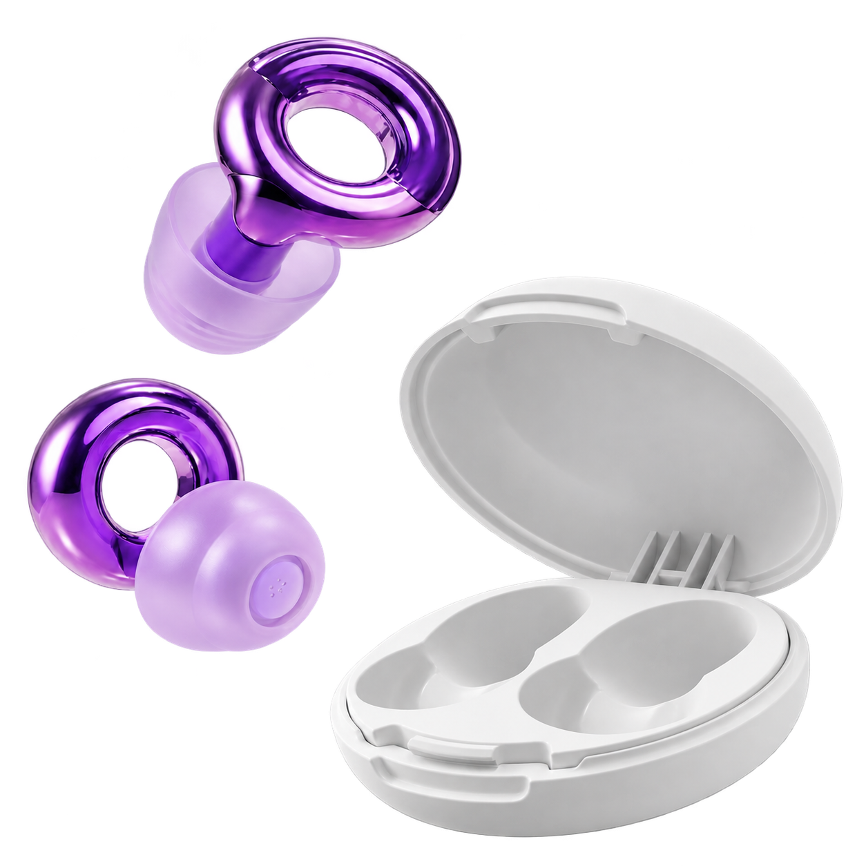 Colorful Earplugs for Festivals