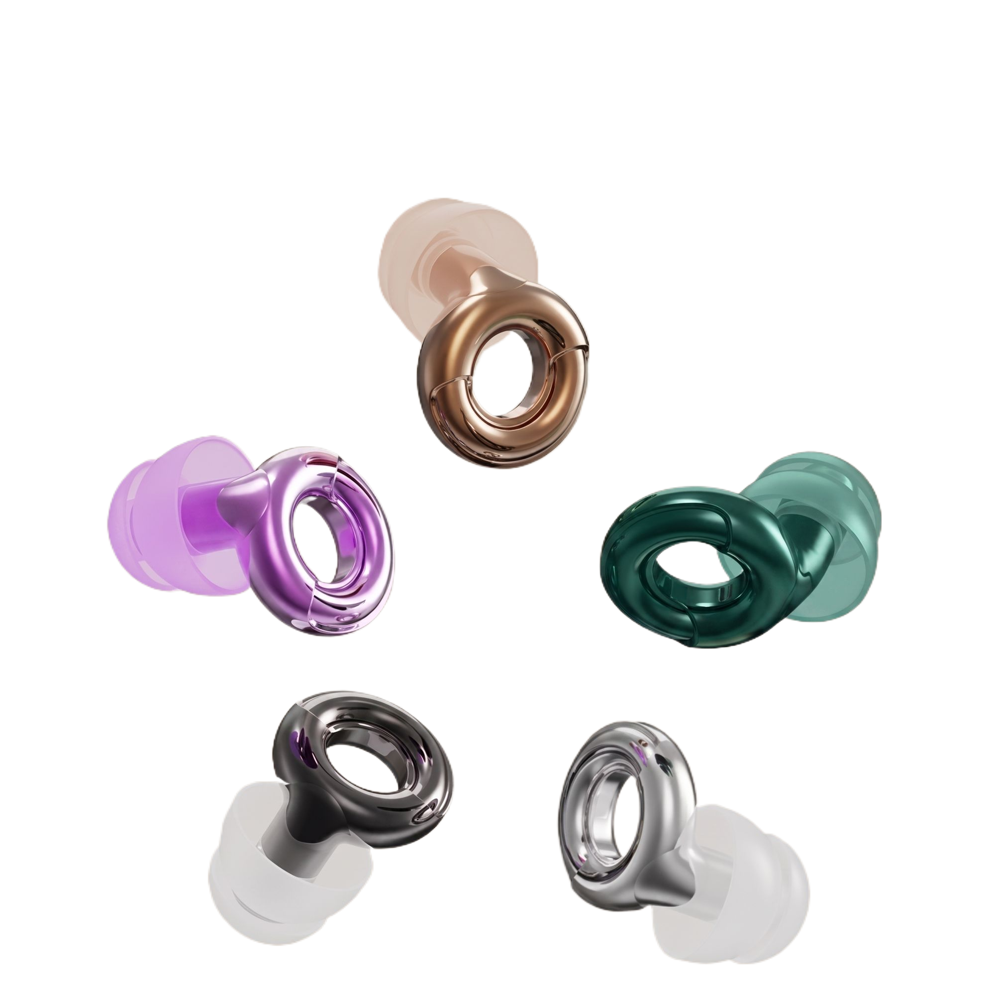 Colorful Earplugs for Festivals